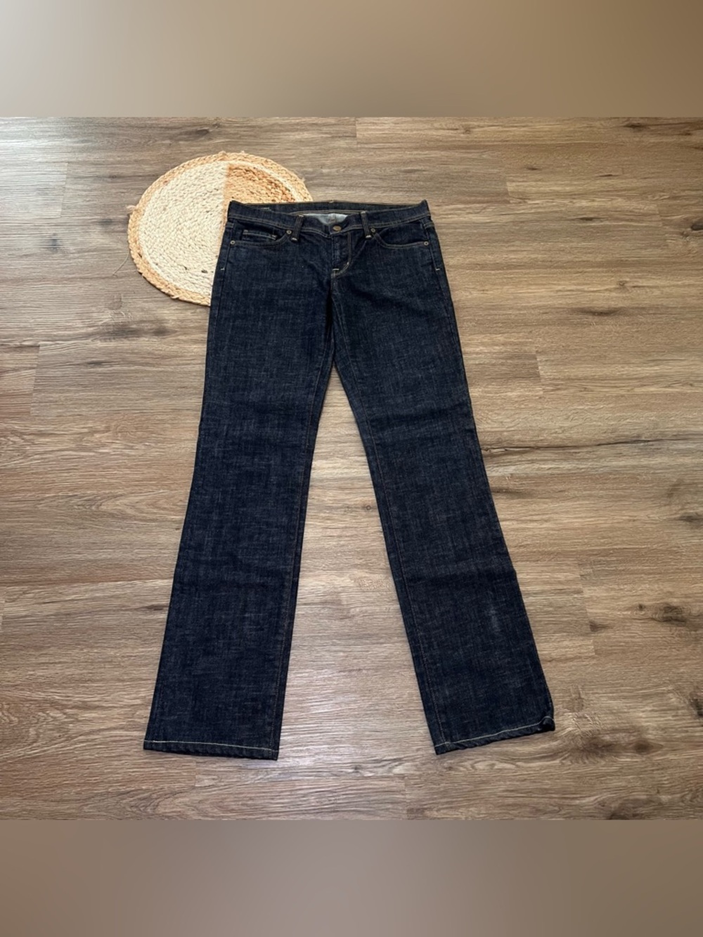 CITIZENS OF HUMANITY Ava #142 Low Waist Stretch Straight Leg Jeans